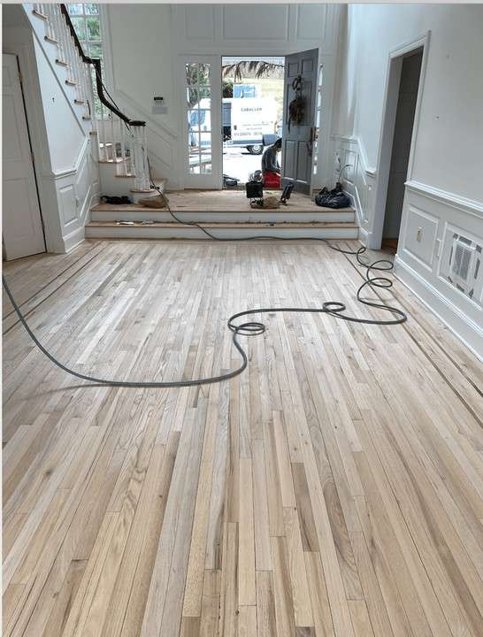 Refinishing-Wood-Floor-Before