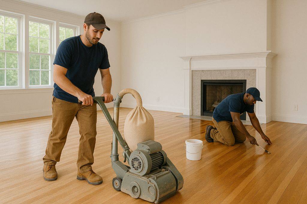 Refinishing-Wood-Floor